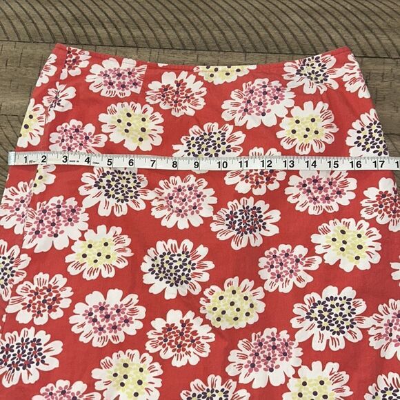 Beautiful 😻 Boden Flower 🌺 🌸 print 💯 % Cotton Skirt 🛍️ 🏝️ ✈️ - Picture 13 of 17